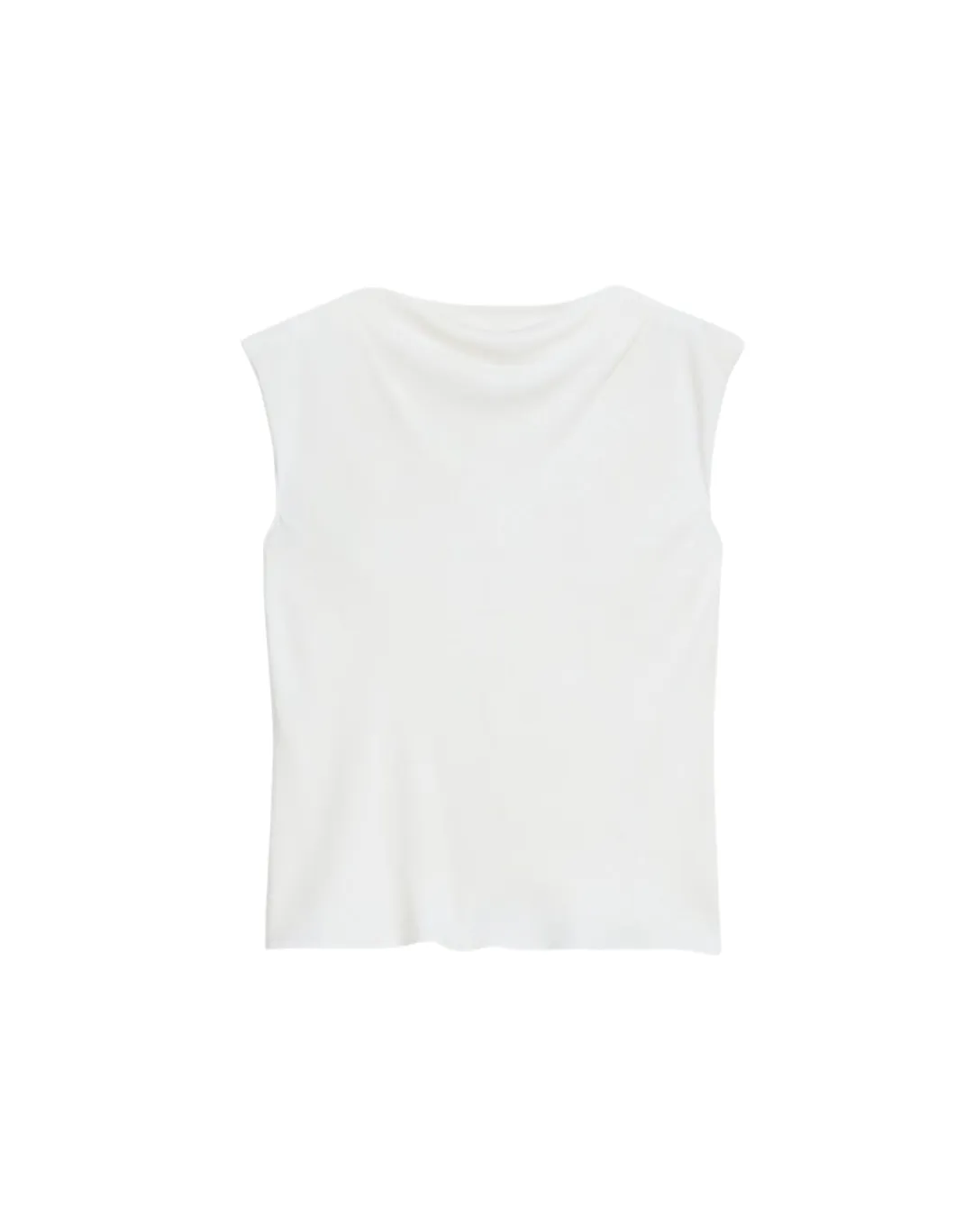 HI COWL SLIM TANK TOP