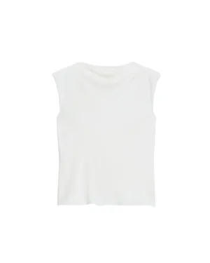 HI COWL SLIM TANK TOP