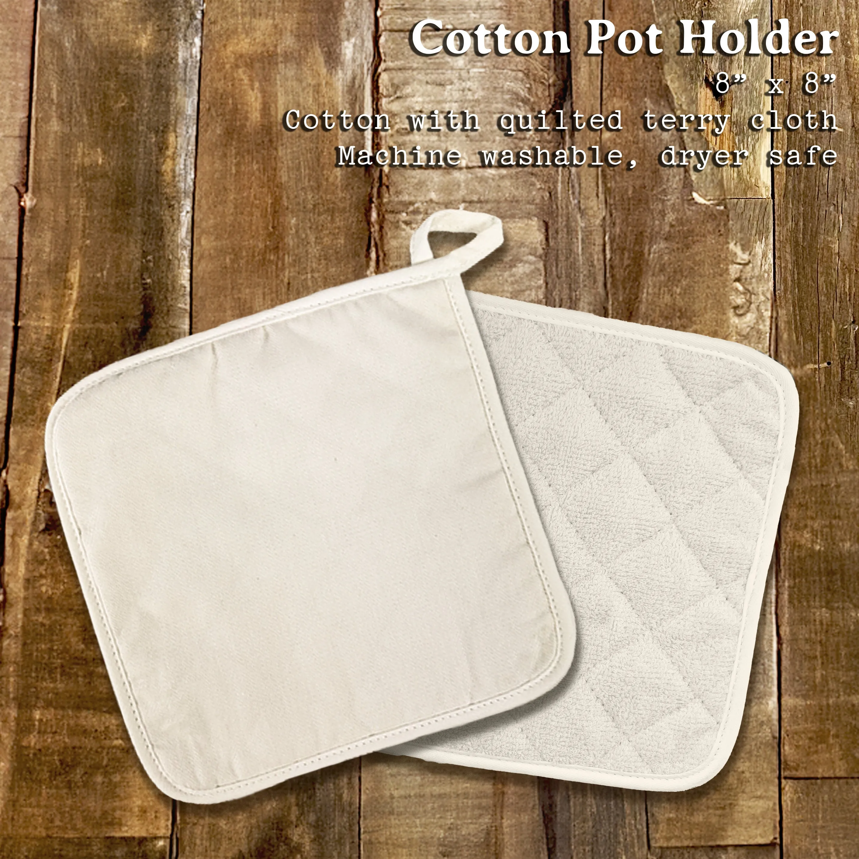 Horse Silhouette Custom - Cotton Pot Holder