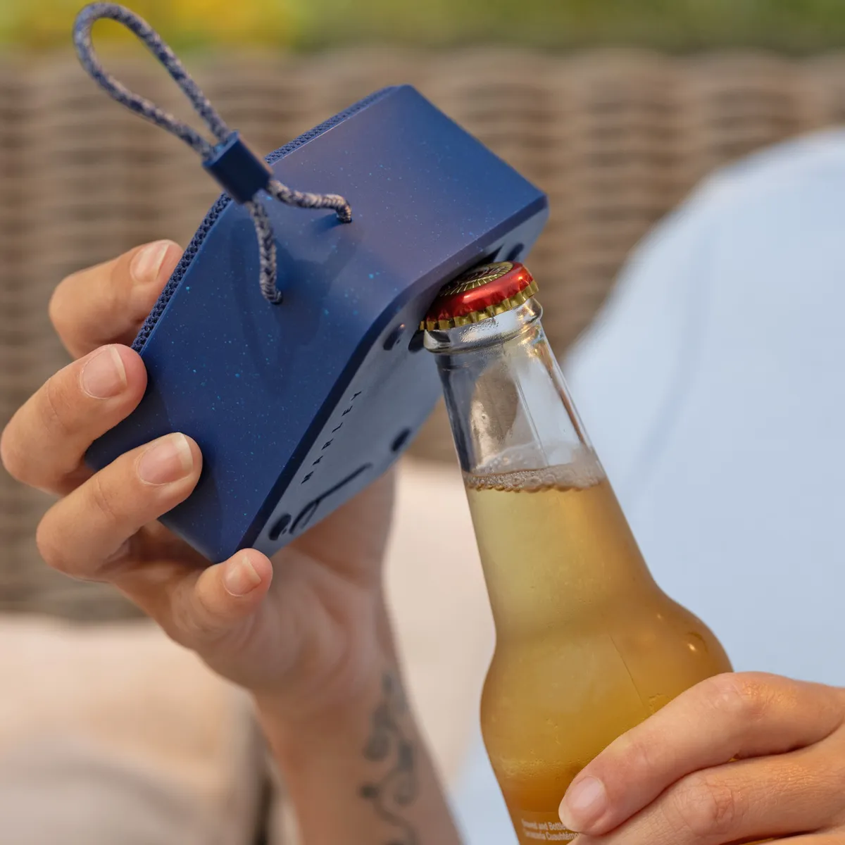 House of Marley Rise Up Bluetooth Speaker - Blue