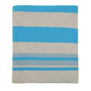 Ibiza Linen and Cotton Knitted Throw