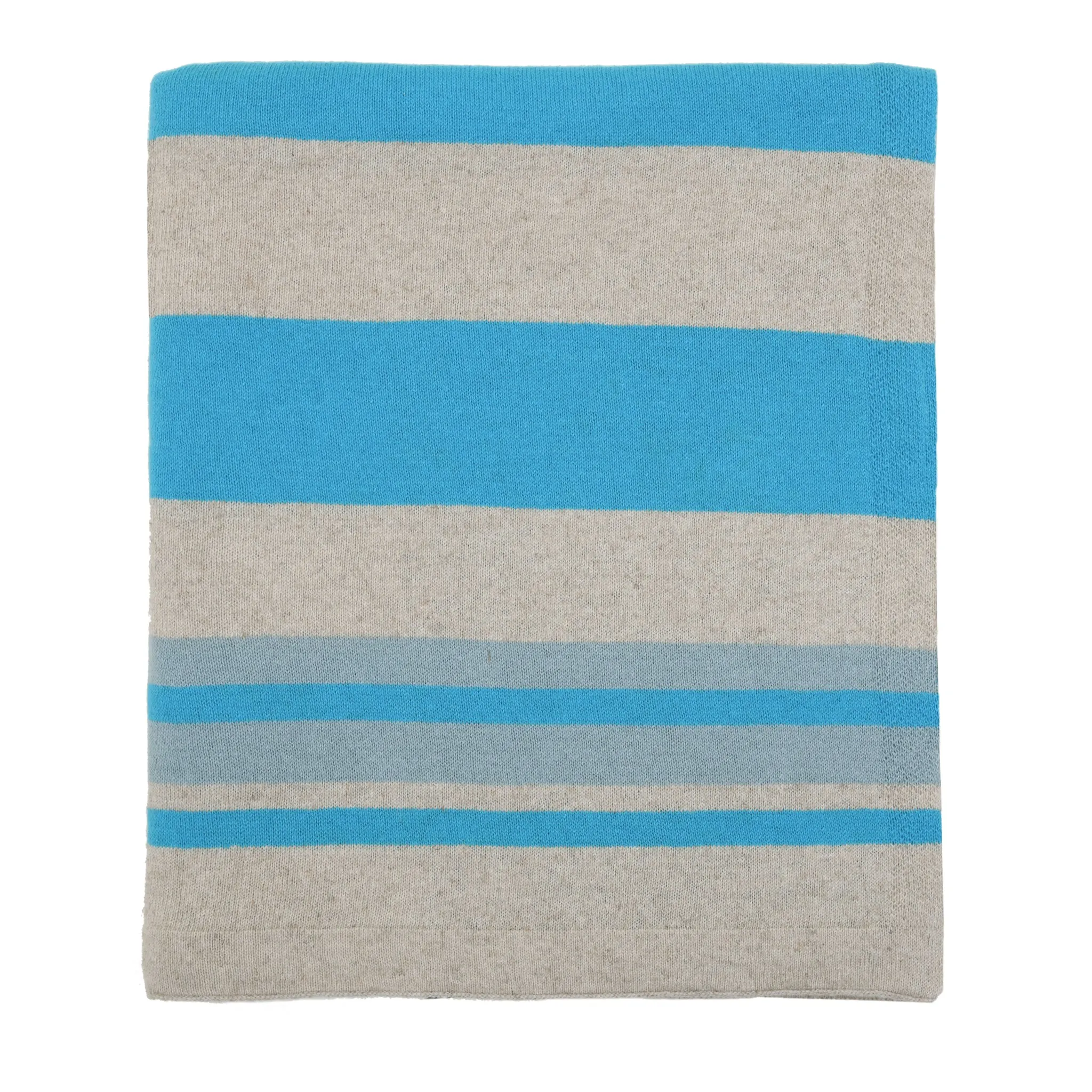 Ibiza Linen and Cotton Knitted Throw