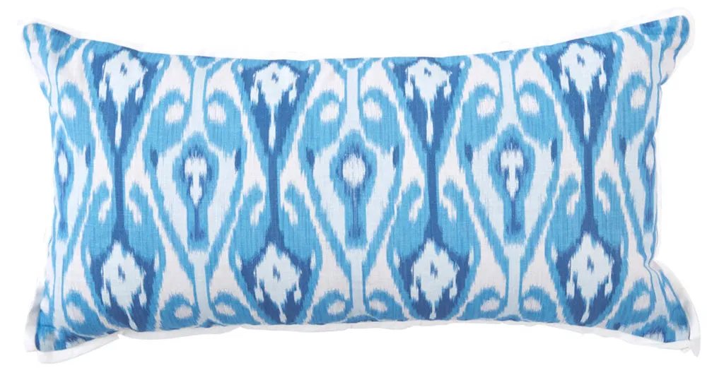 Ikat Lumbar Pillow