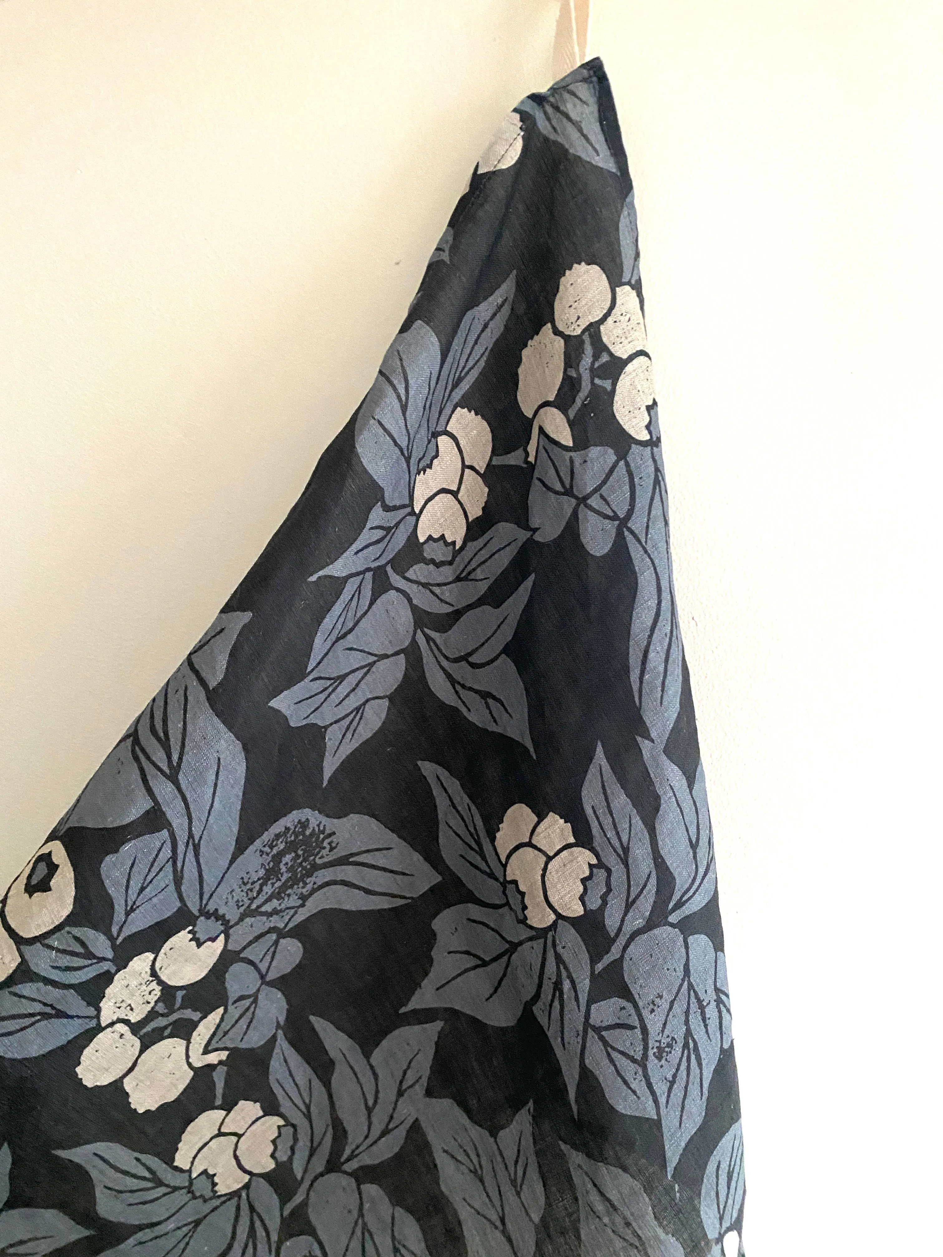 Indigo Blueberry - Linen Tea Towel