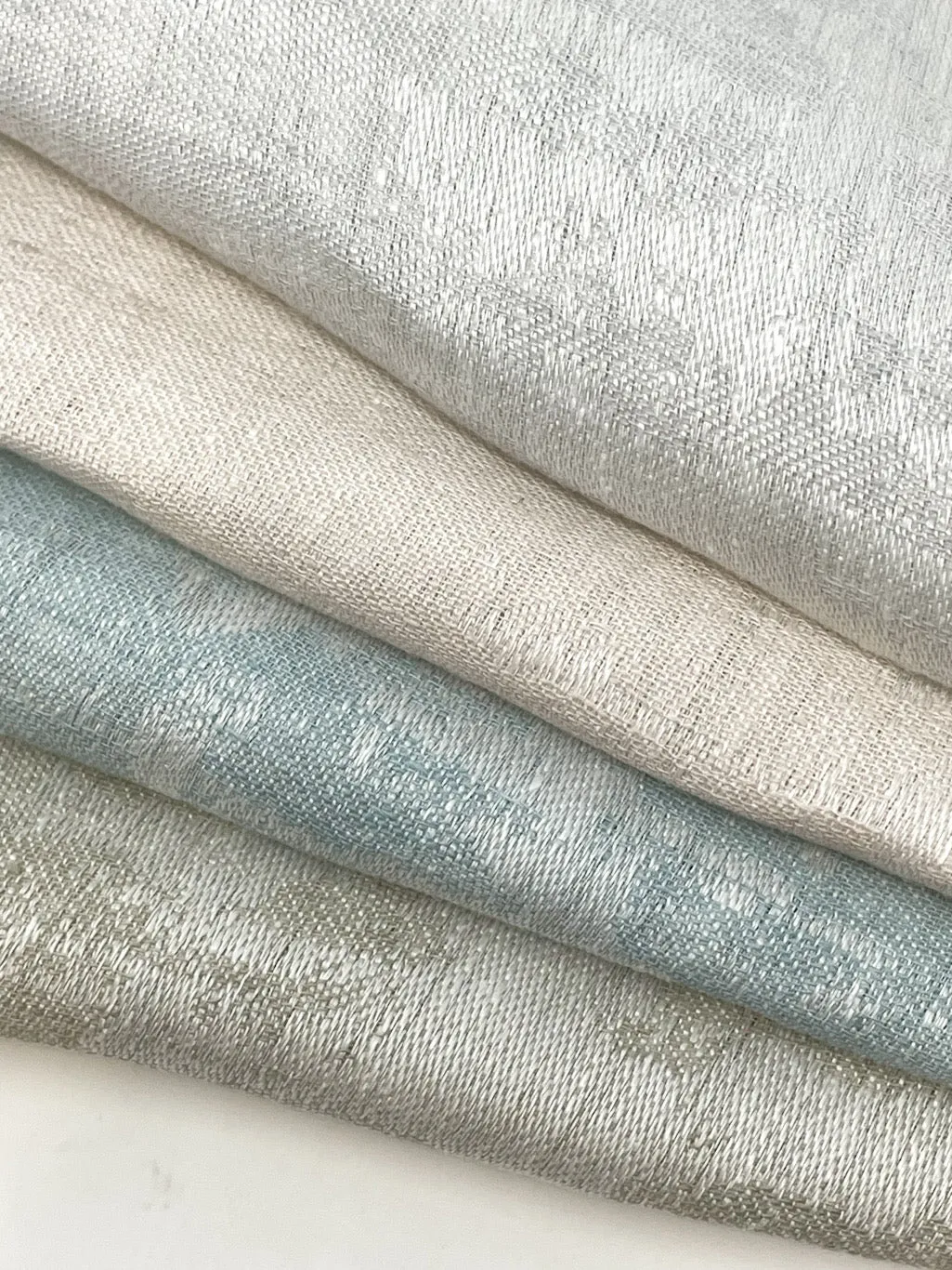 Irregular Geometric 100% linen Fabric By The Yard/CL1119