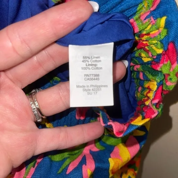 J. Crew|| Tropical Print Skirt