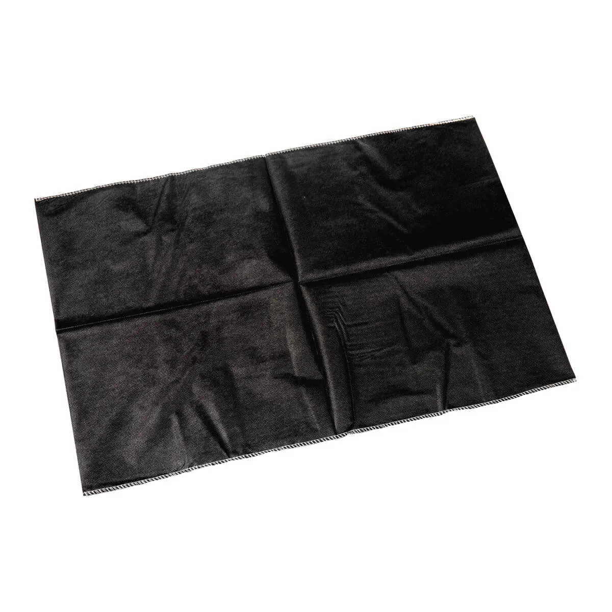 Jet Black - Black Disposable Pillow Cases - 20" x 29" (100/box)