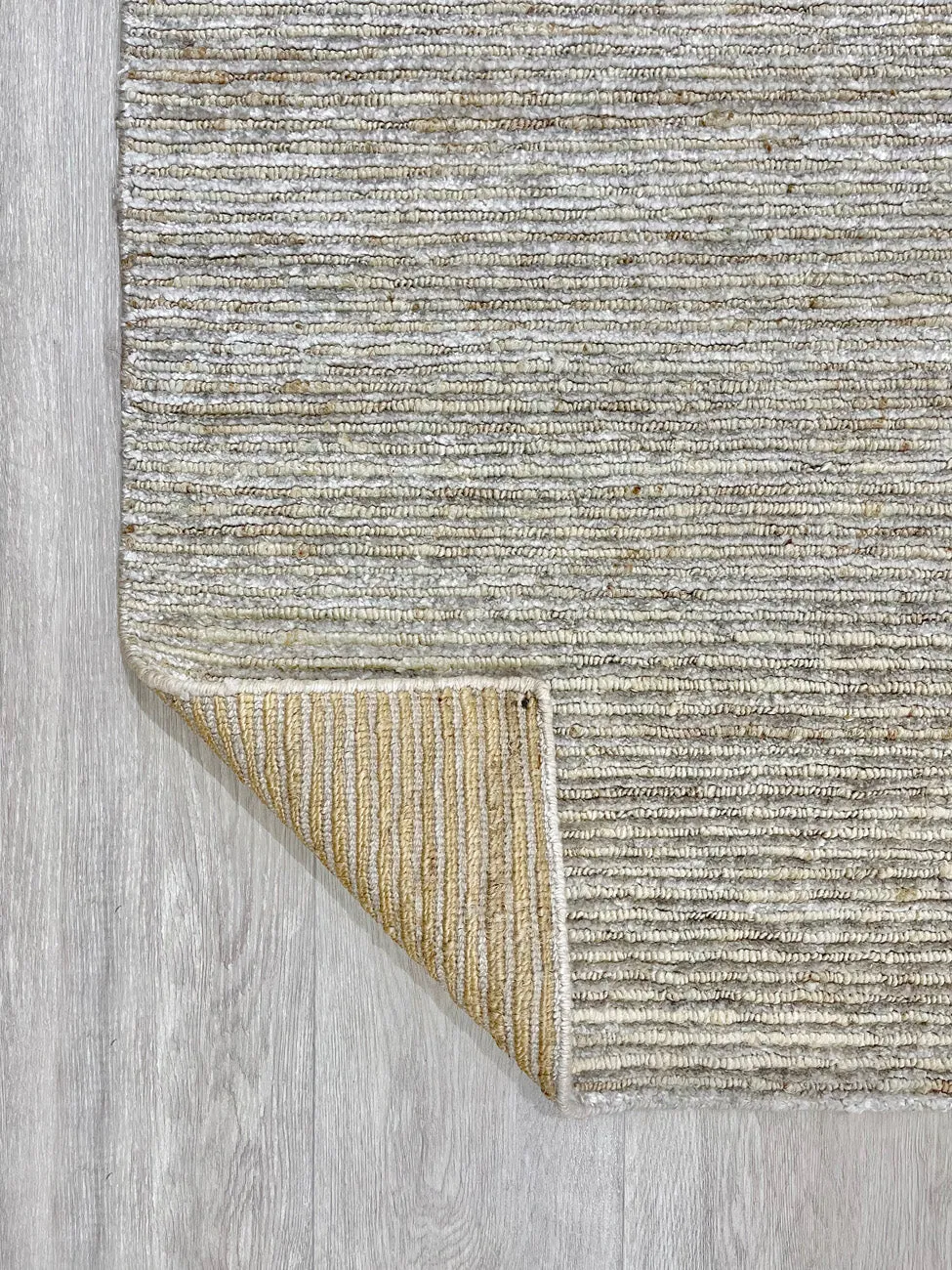Jute Loop & Cut Silver