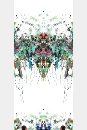 kaleido splatt fabric panel