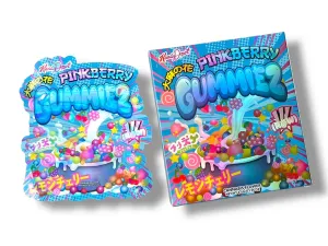 Kandy Depo Pinkberry Gummiez Mylar Bag with Box 3.5 Grams