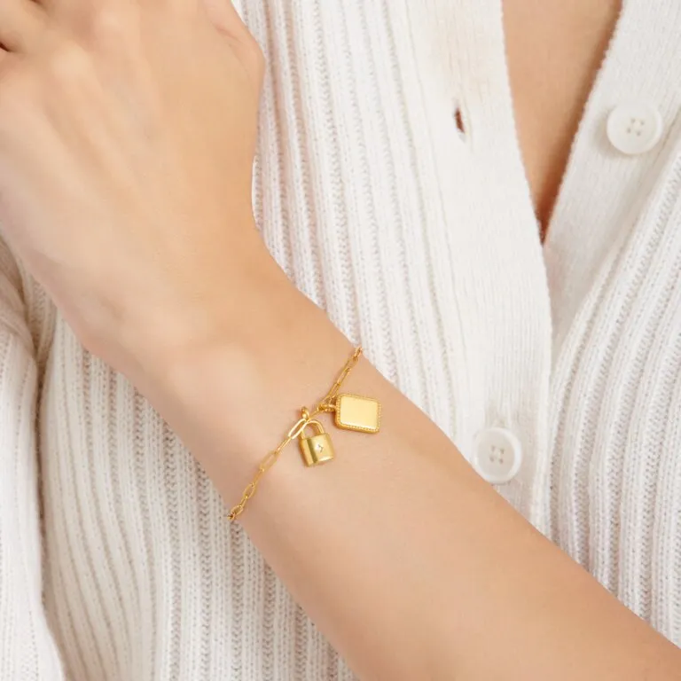 Katie Loxton Waterproof Inner Strength Charm Bracelet