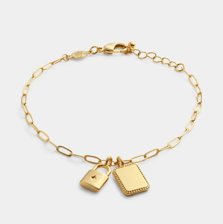 Katie Loxton Waterproof Inner Strength Charm Bracelet