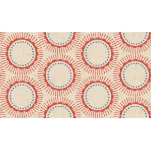 Kibori - Tara - Red Canvas Fabric for Cotton   Steel