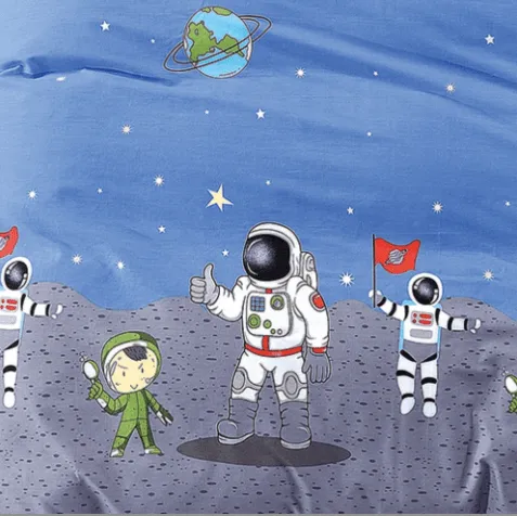 Kids Club Moon Landing Duvet Covers Set