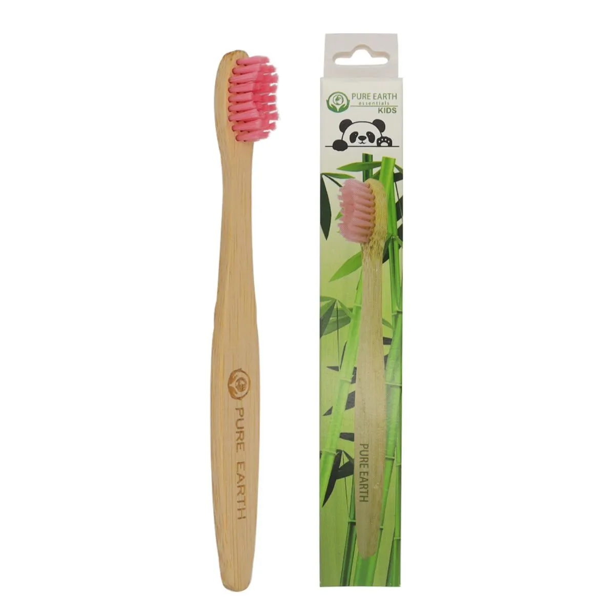 Kids Organic Bamboo Toothbrush - Single Pack - Starts at £2.08 per item