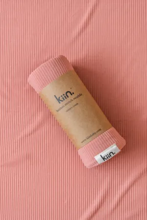 Kiin Organic Bamboo Stretch Swaddle - Blush