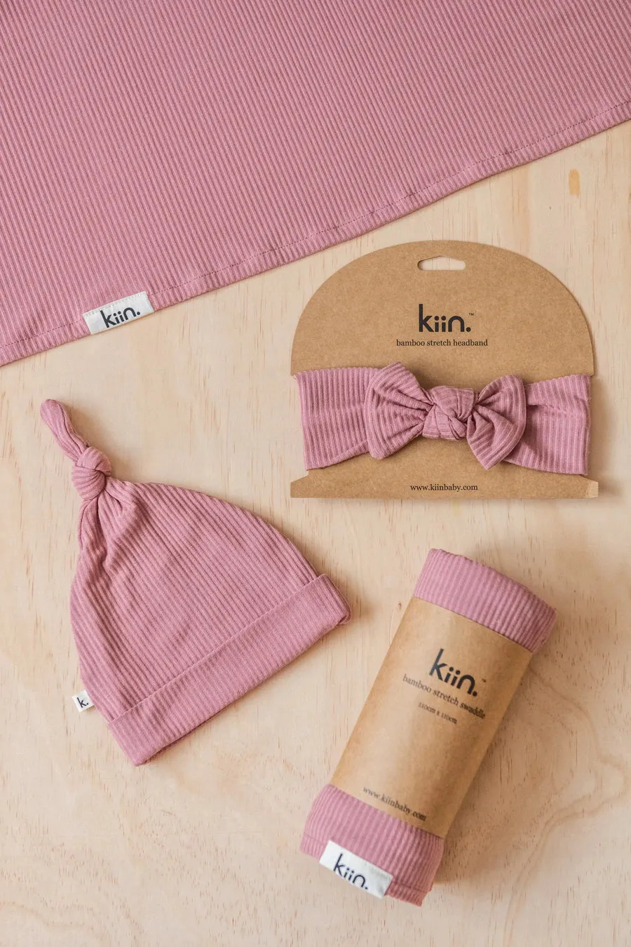 Kiin Organic Bamboo Stretch Swaddle - Heather