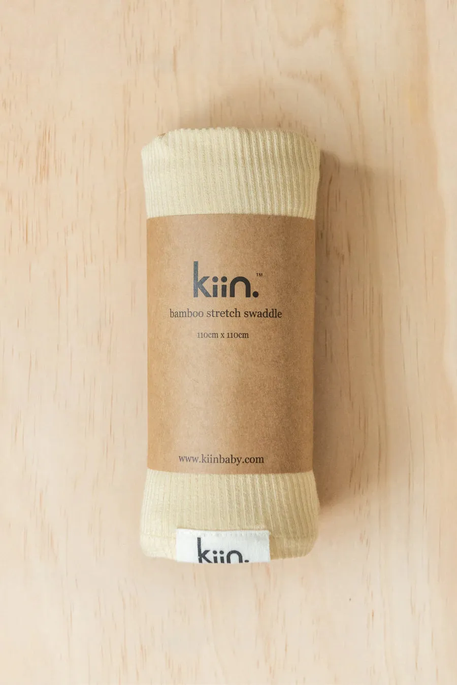 Kiin Organic Bamboo Stretch Swaddle - Oat