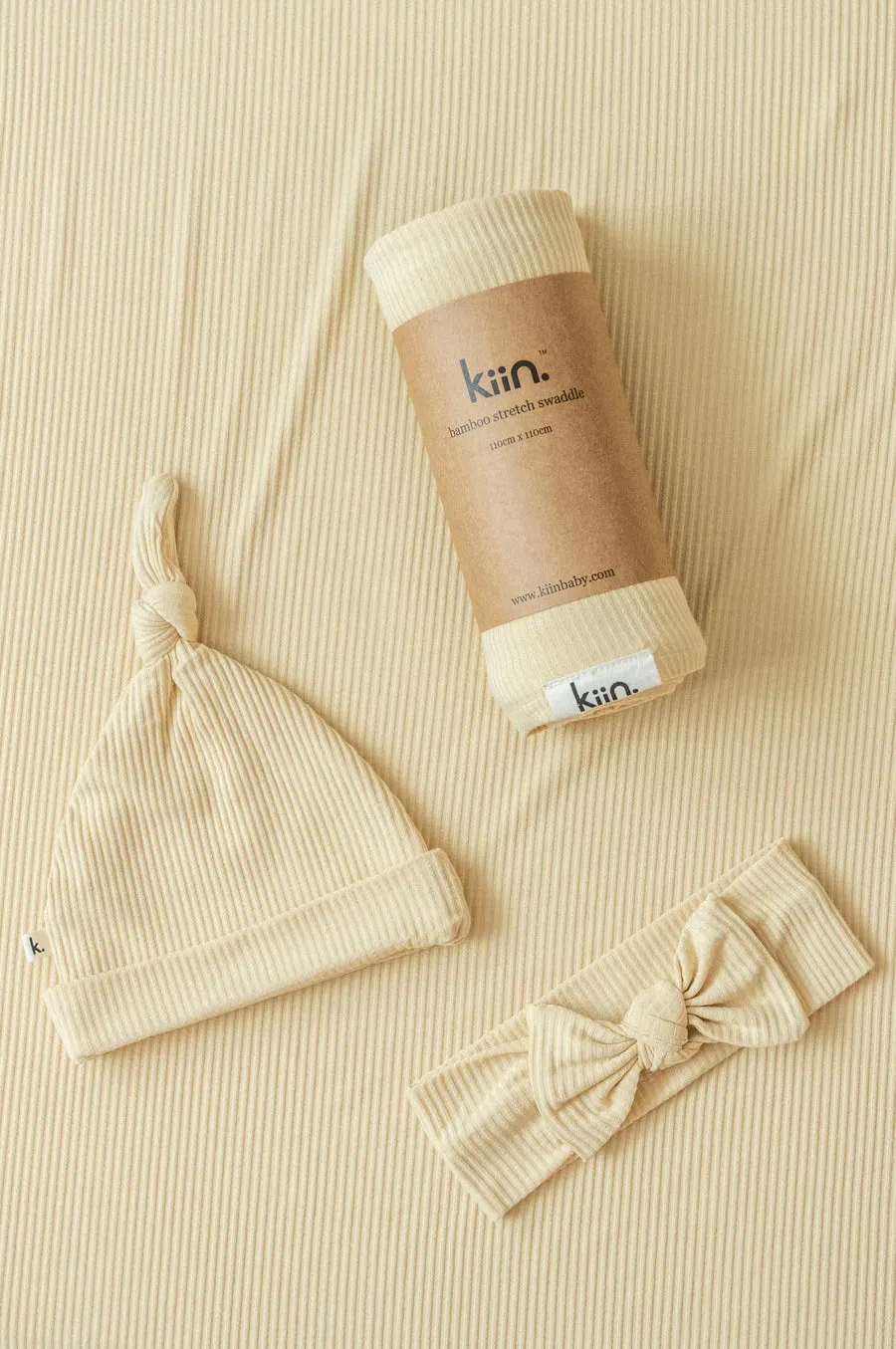 Kiin Organic Bamboo Stretch Swaddle - Oat