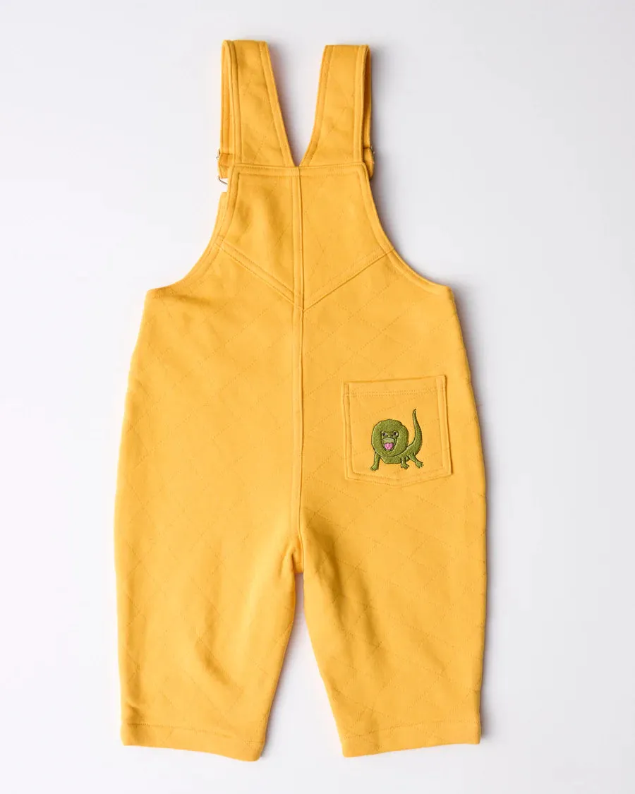 Kip & Co BABY | Home Among The Gum Trees Organic Cotton Quilted Fleece Overalls