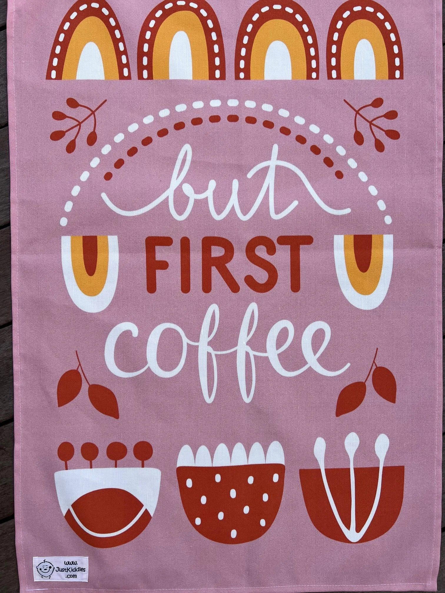 KITCHEN TOWEL - But First Coffee