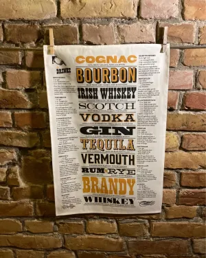 KITCHEN TOWEL - Cocktails