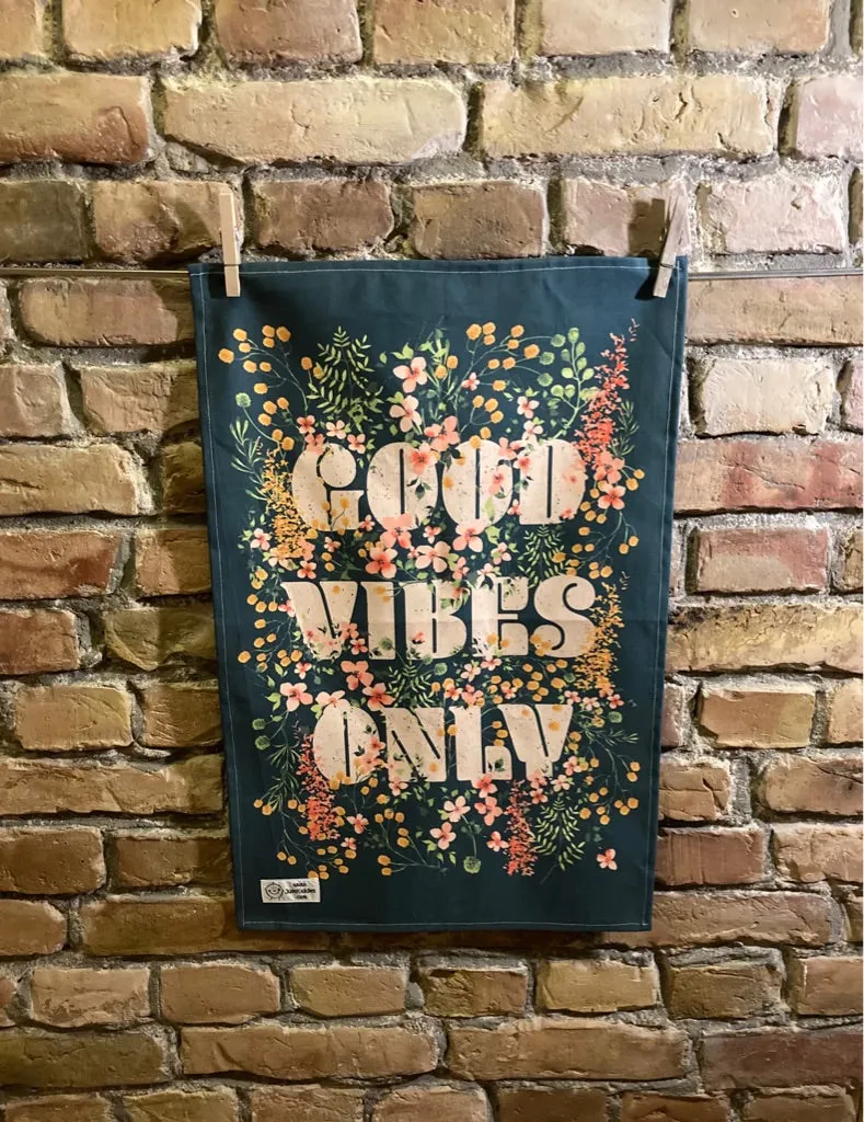 KITCHEN TOWEL - Good Vibes Only