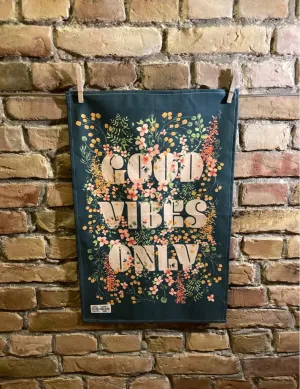 KITCHEN TOWEL - Good Vibes Only