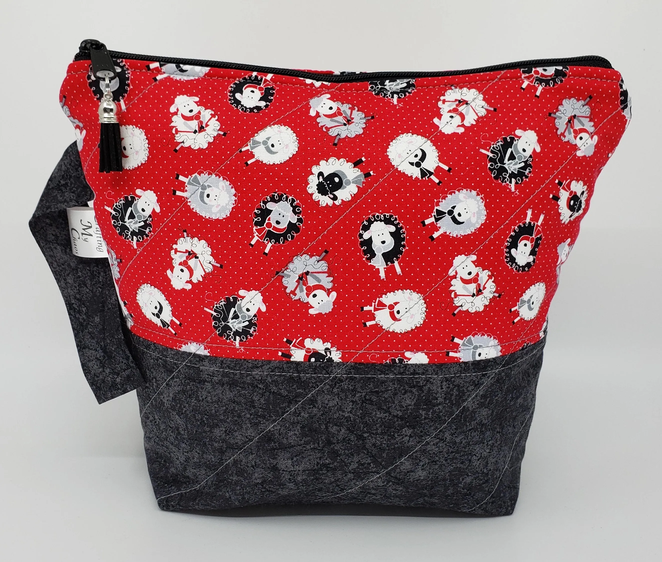 Knitting Sheep - Project Bag - Small