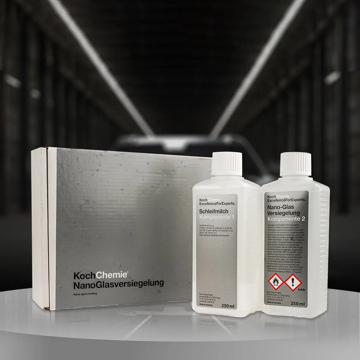 Koch Chemie Nano Glass Coating 250ml Kit