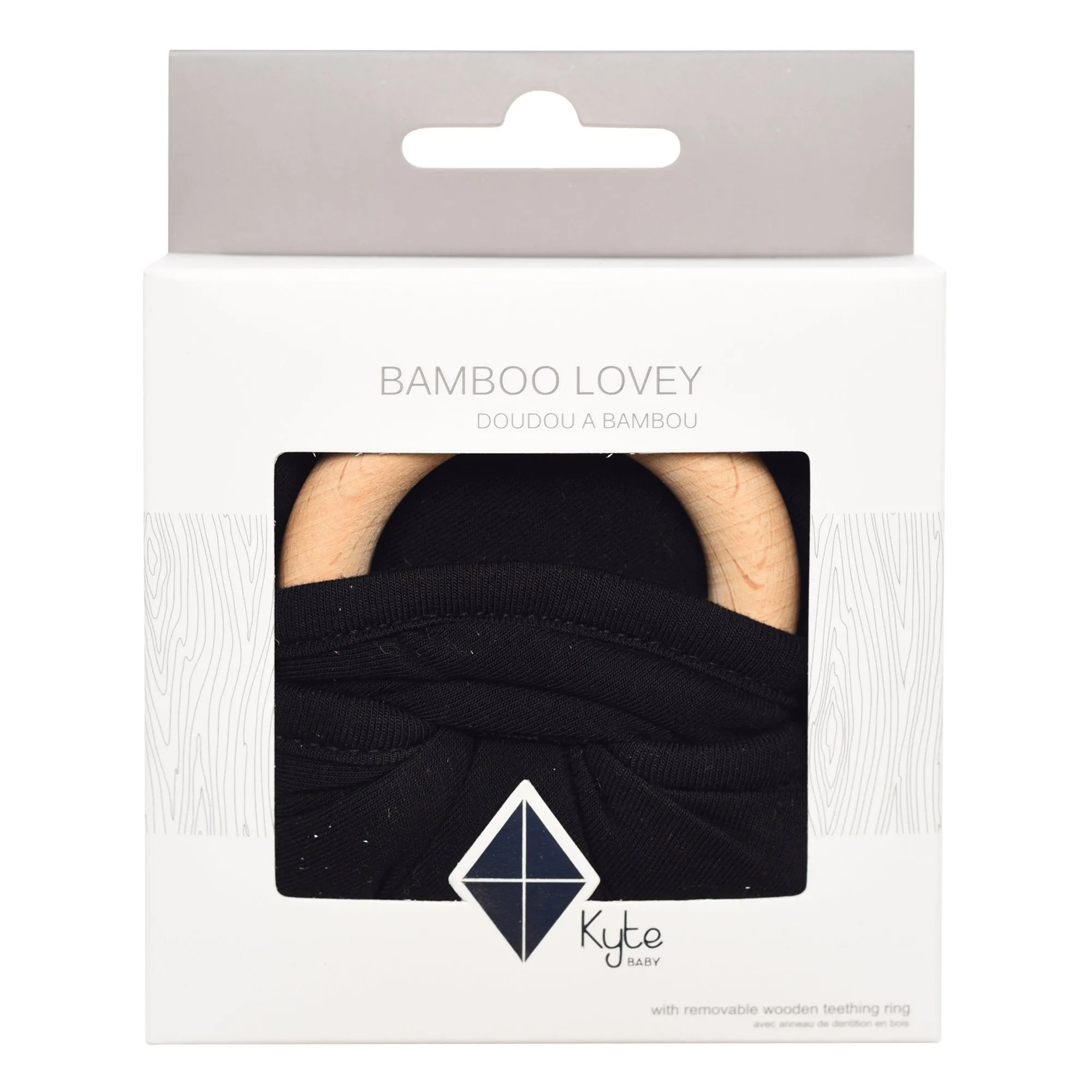 Kyte Baby Bamboo Lovey (Midnight)