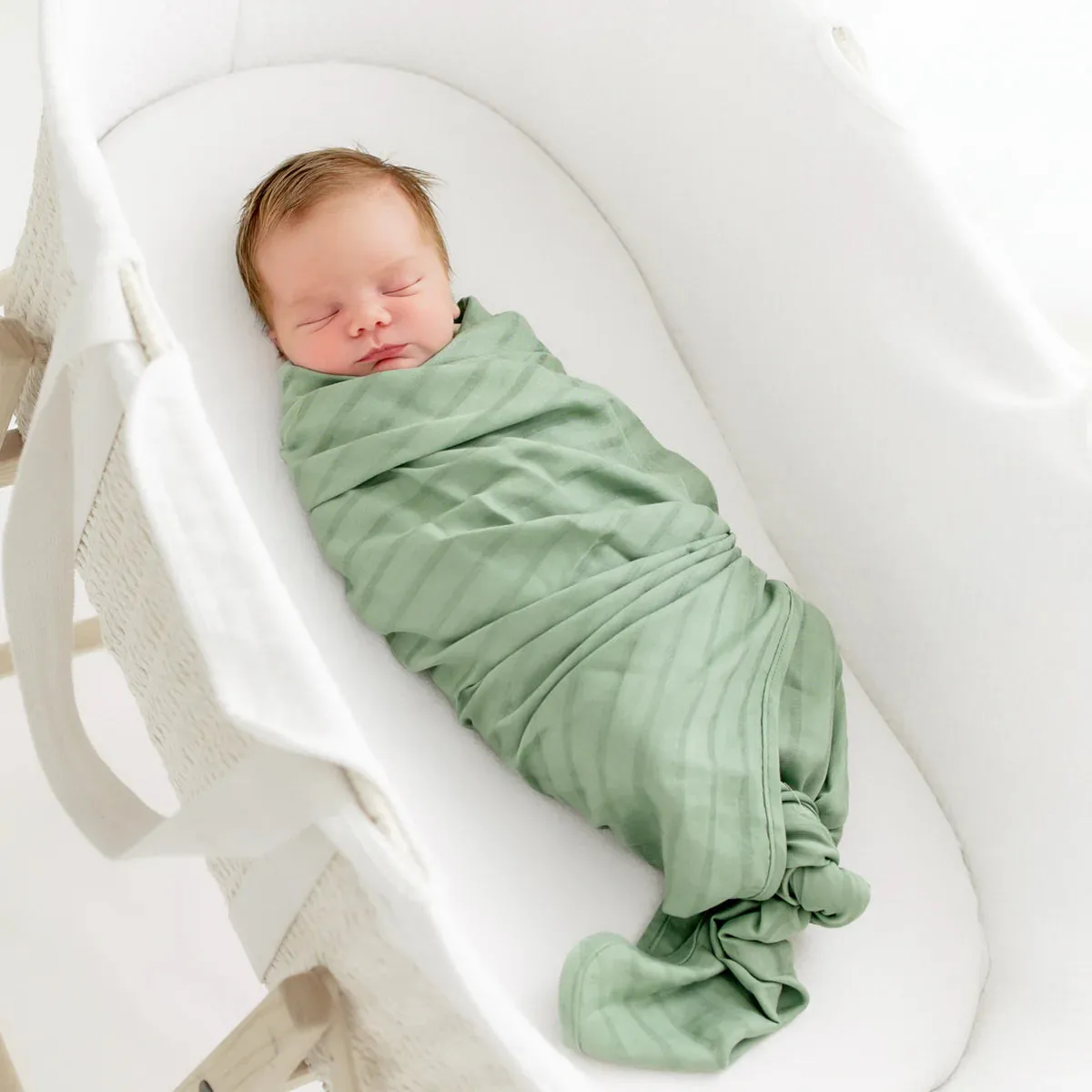Kyte Baby Bamboo Muslin Swaddle Blanket - Matcha