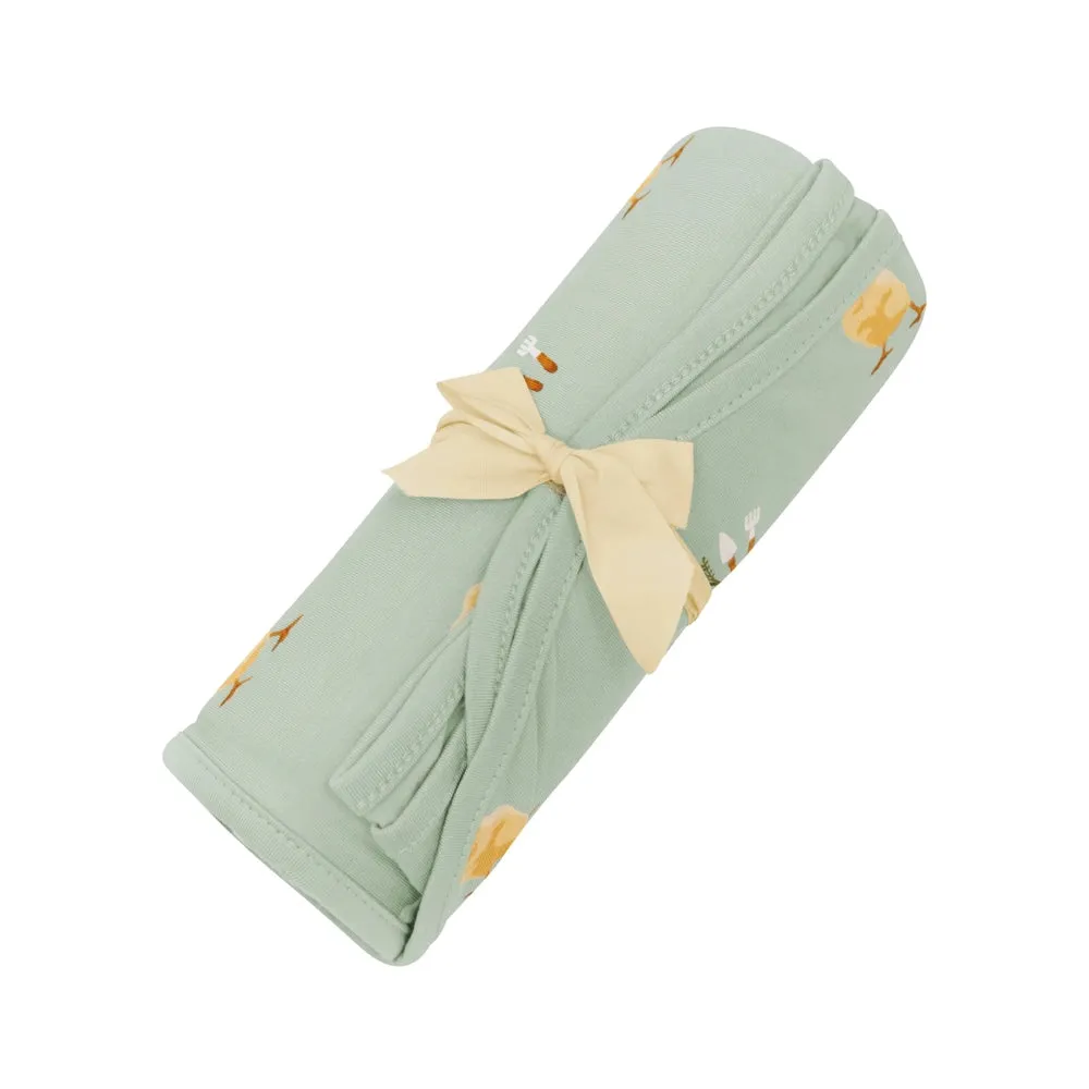 Kyte Baby Swaddle in Aloe Chick