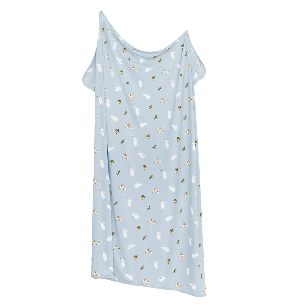 Kyte Baby Swaddle in Ice Rabbit