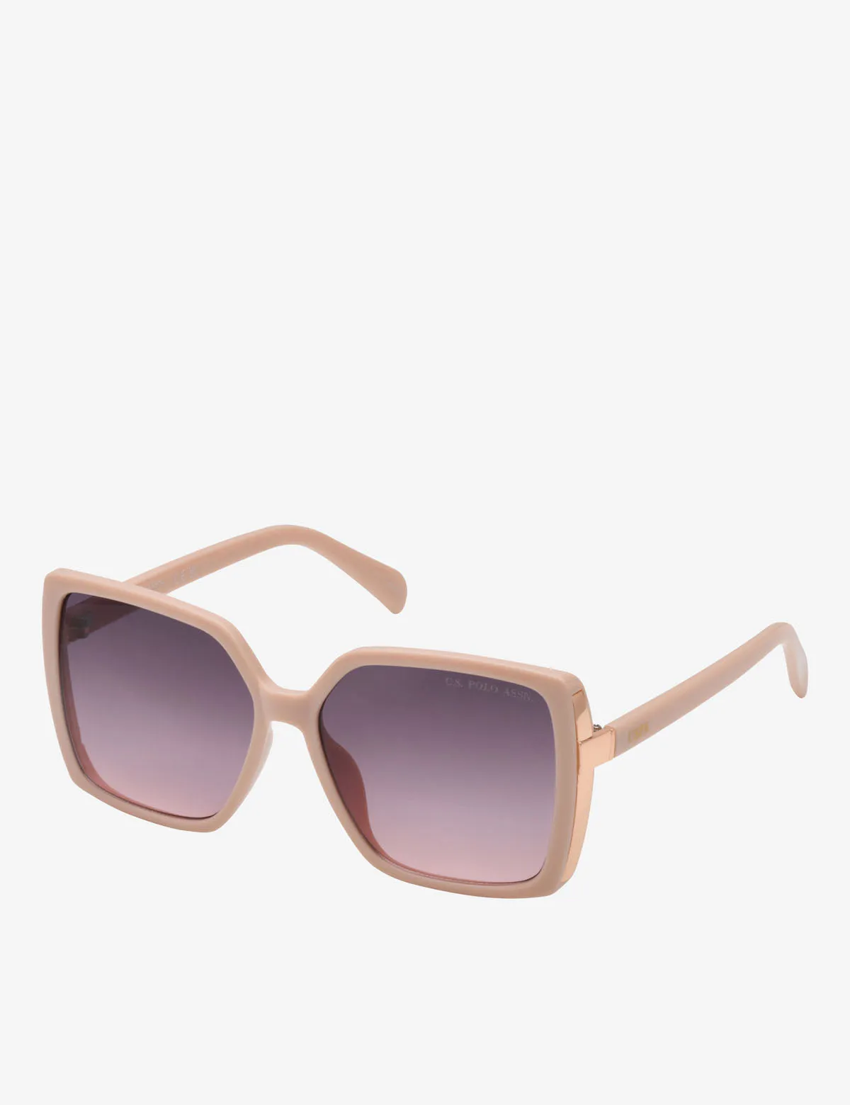 LADIES OVERSIZED RECTANGULAR RETRO SUNGLASSES