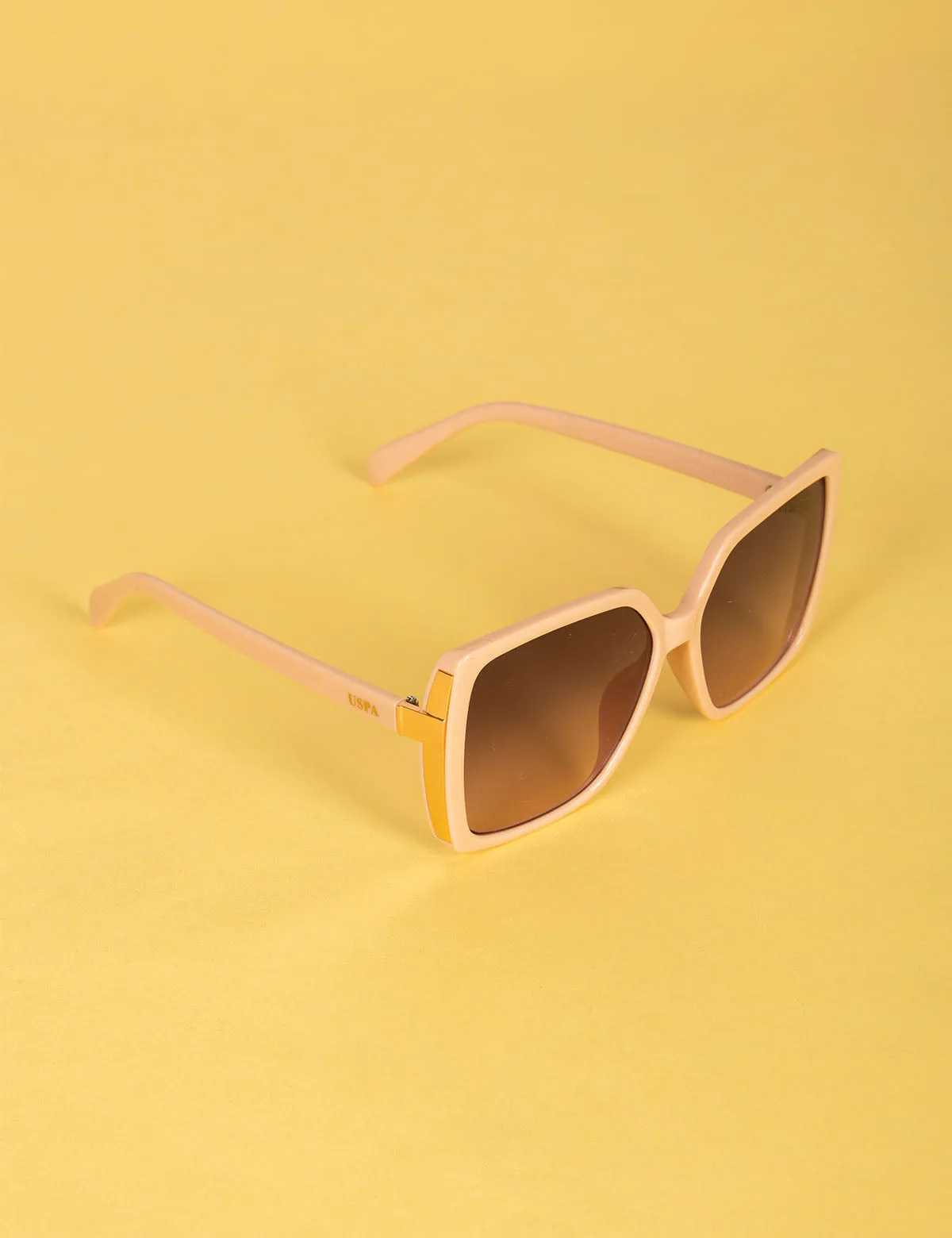 LADIES OVERSIZED RECTANGULAR RETRO SUNGLASSES
