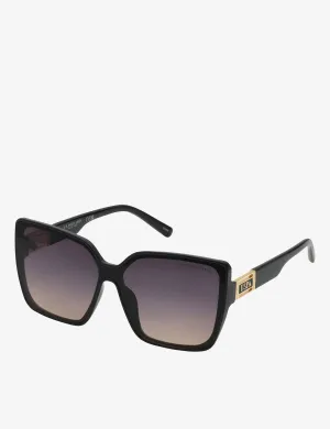 LADIES OVERSIZED RECTANGULAR SUNGLASSES