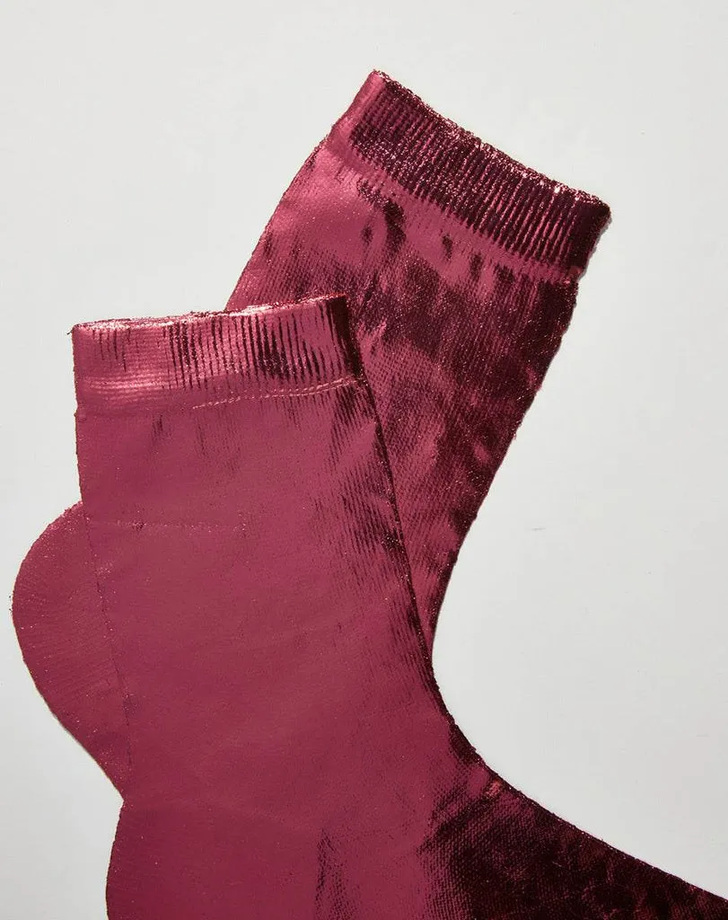 LAMINATED SOCK