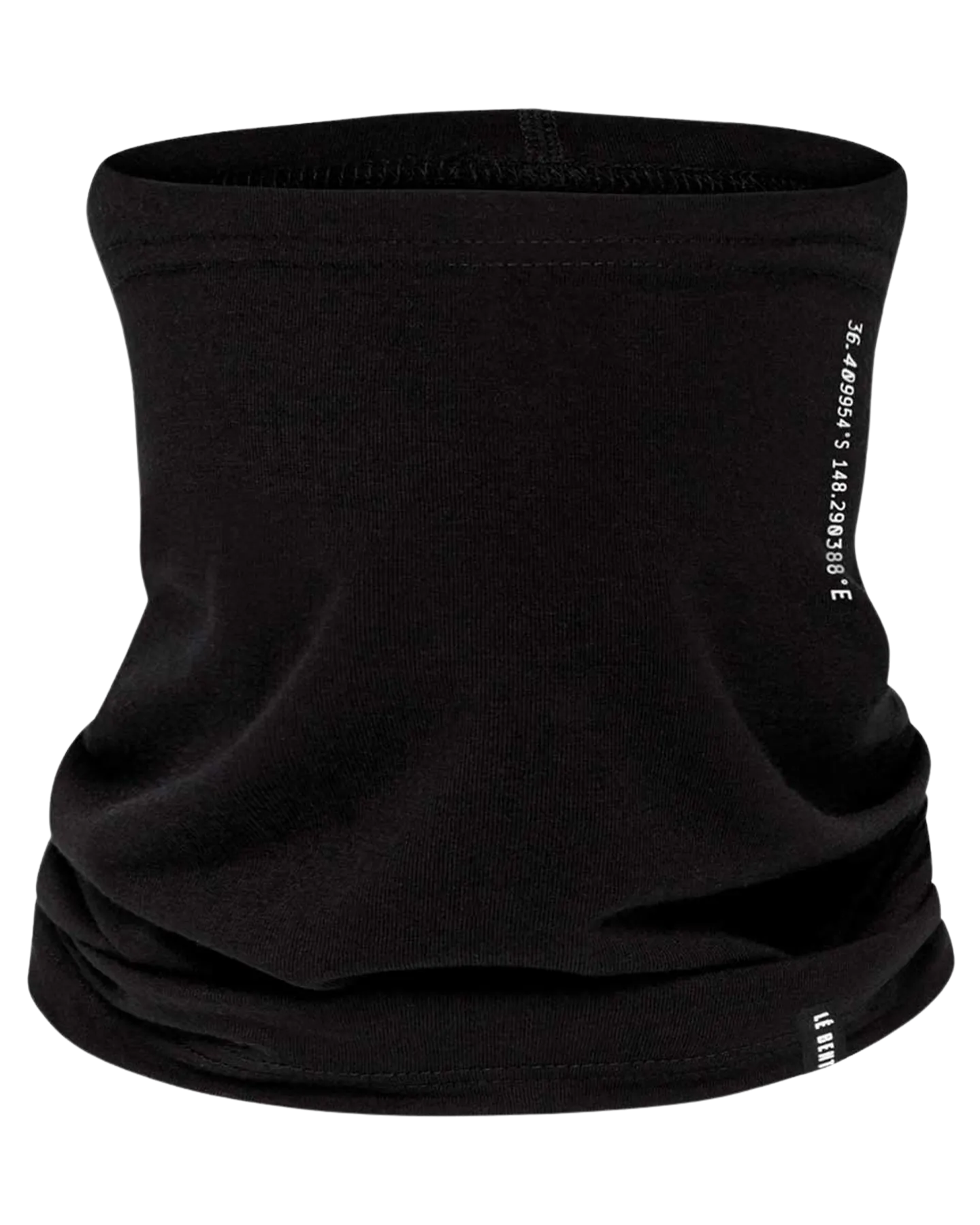 Le Bent Core Lightweight Neck Gaiter - Black