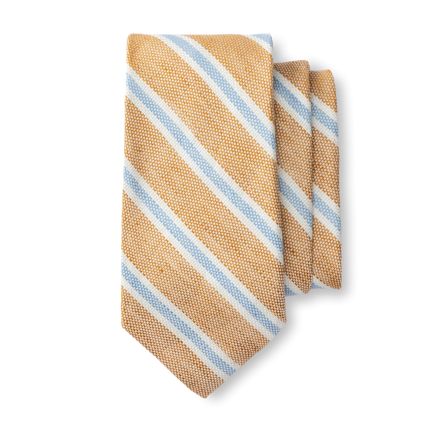 Linen Cotton Stripe Tie