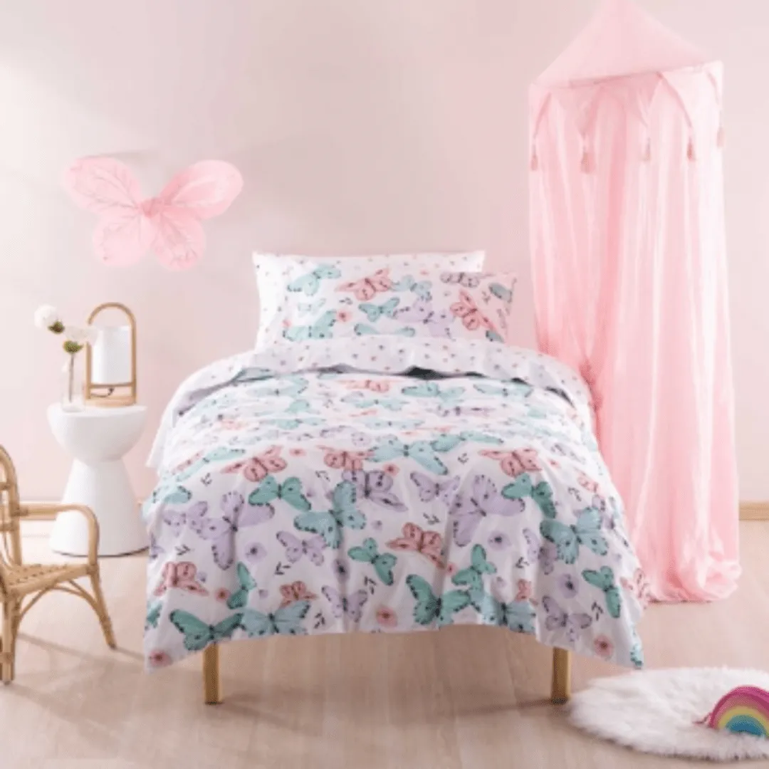 Linen House Butterfly Dreams Multi Duvet Cover Set