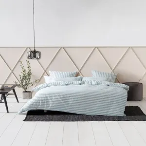 Linen House Charlie Duck Egg Duvet Cover Set