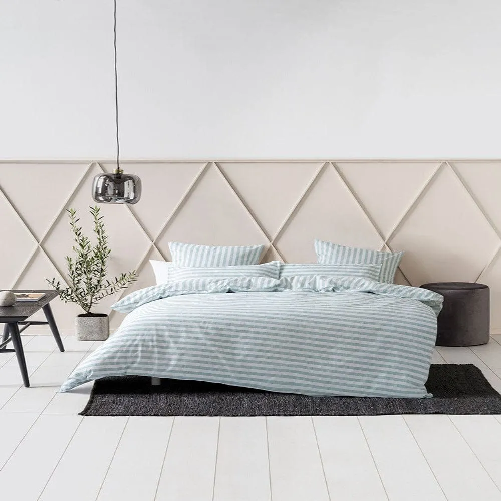 Linen House Charlie Duck Egg Duvet Cover Set