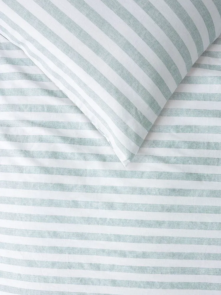 Linen House Charlie Duck Egg Duvet Cover Set
