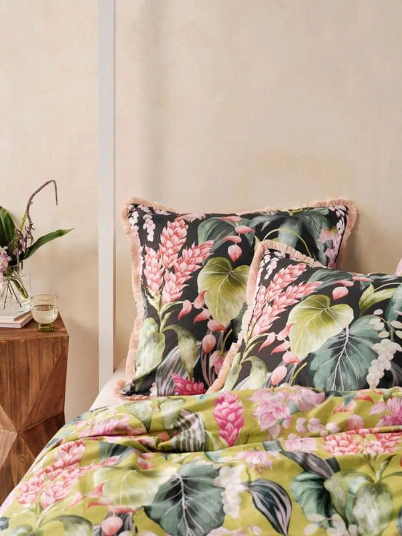 Linen House  Duvet Cover Set Moss Jonie