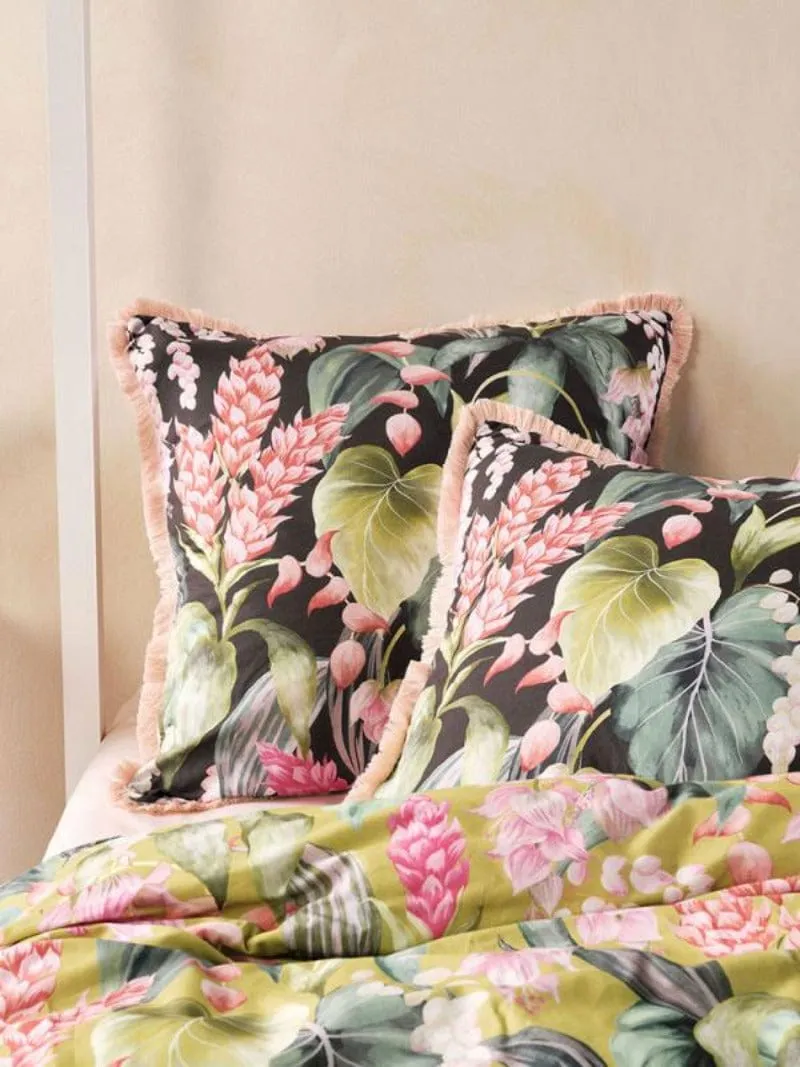 Linen House  Duvet Cover Set Moss Jonie