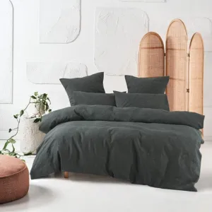 Linen House Foundry Evergreen Duvet Cover Set