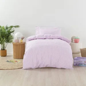 Linen House Jagger Lilac Duvet Cover Set