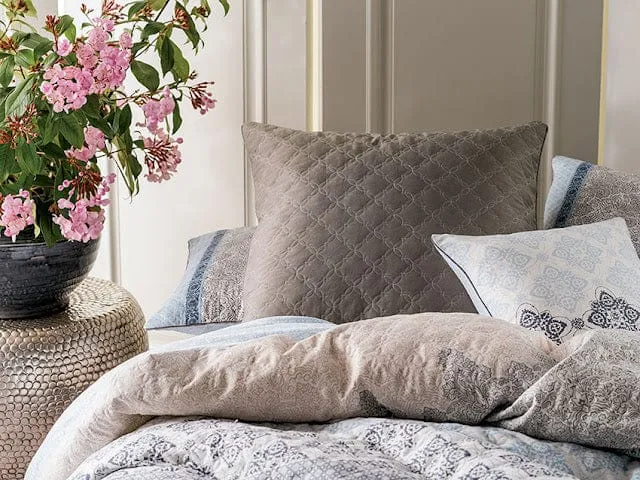 Linen House Pink Rosalie Duvet Cover Set