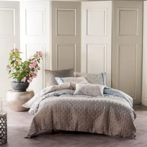Linen House Pink Rosalie Duvet Cover Set